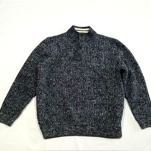 Mens XL button up knit sweater.
